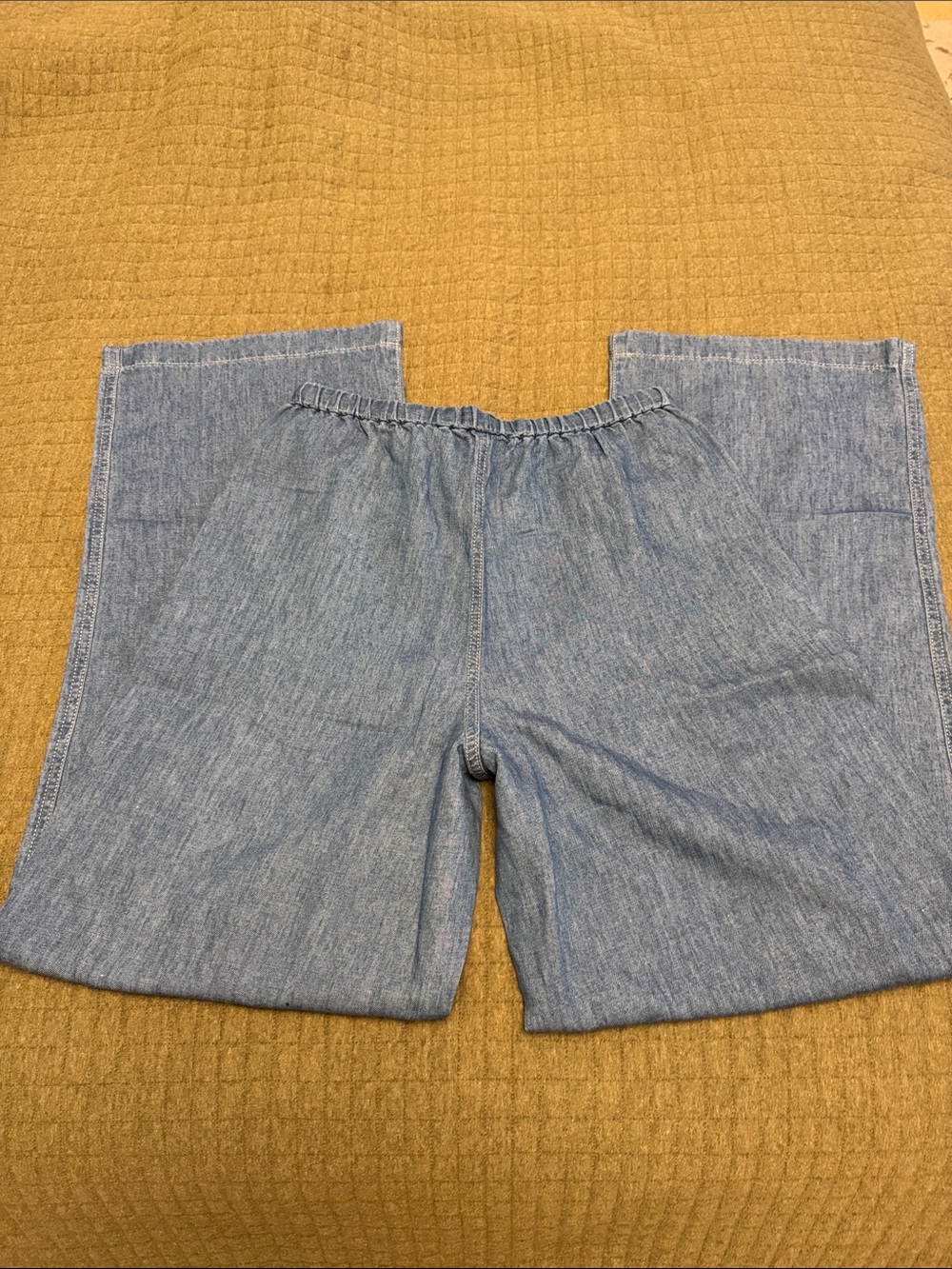 nwt Madewell pull-on jean in cotton linen - Picture 5 of 9
